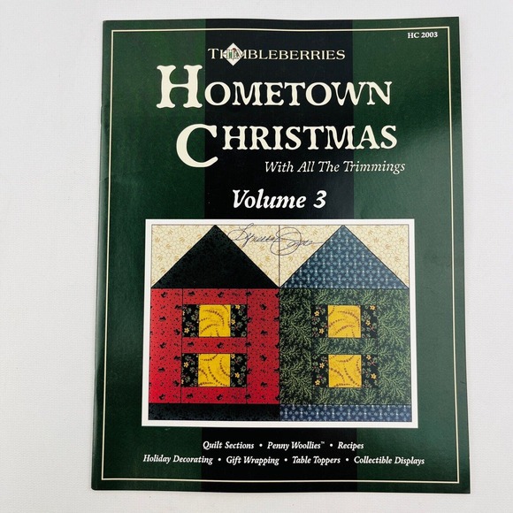 Thimbleberries Hometown Christmas With All The Trimmings Volume 3‎ Paperback - Picture 1 of 3
